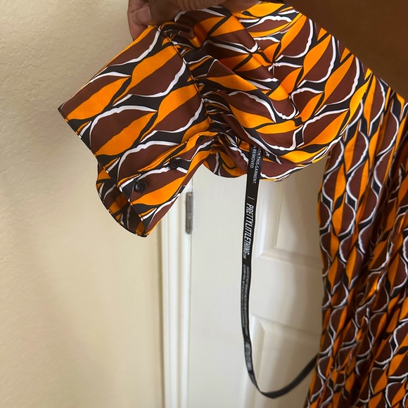 Pretty Little Things Maxi Dress with Bishop Sleeves - Picture 5 of 5